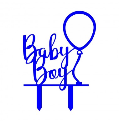 CAKETOPPER "BABY BOY"