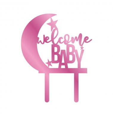 CAKETOPPER WELCOME BABY
