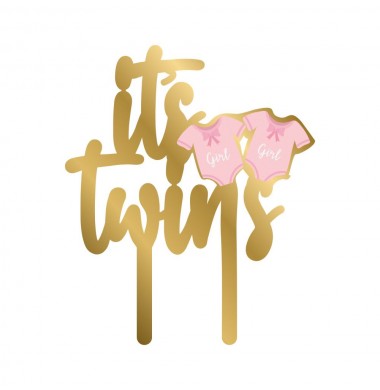 "IT'S TWINS" GIRL & GIRL"
