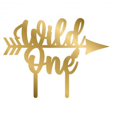 CAKE TOPPER WILD ONE