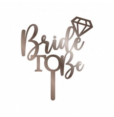 CAKE TOPPER BRIDE TO BE...