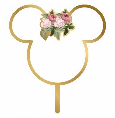 CAKE TOPPER MINNIE'S HEAD...