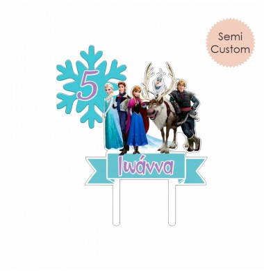 CAKE TOPPER FROZEN...